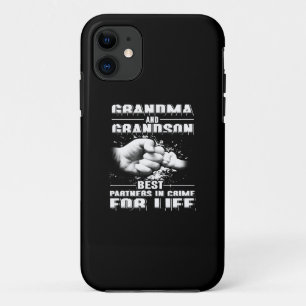 Grandma And Grandson Best Partners Crime For Life iPhone 11 Case