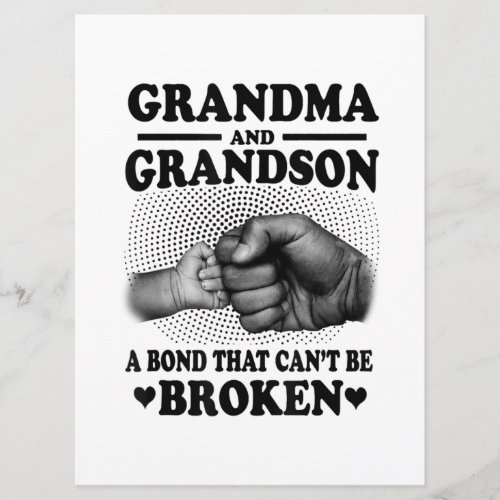 Grandma And Grandson Bond That Cant Be Broken Gift Menu
