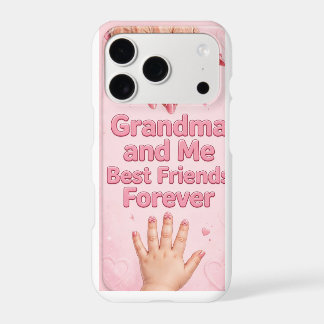 Grandma and Me Pink Bow Nails Art Print iPhone 17 Pro Case
