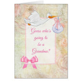 Grandma Announcement card (Front)