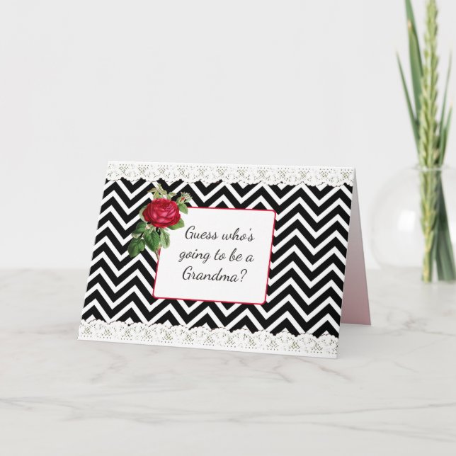 Grandma Announcement Card (Front)