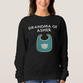 Grandma Asher Newborn Baby Boy Individual Sweatshirt