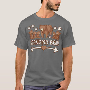 grandma bear 5 cubs tee shirts, grandma bear tshir