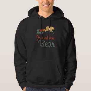 Grandma Bear Best Mothers Fathers Day Hoodie