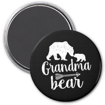 Grandma Bear Mothers Day Gift Magnet by ne1512BLVD at Zazzle