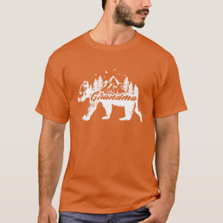 Grandma Bear Stickers Family Matching Outfit Wildl T-Shirt