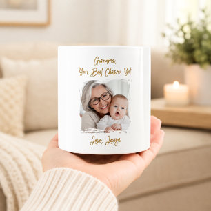 Grandma Best Chapter Photo Grandchild Coffee Mug