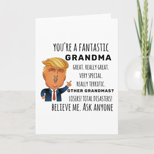 Grandma Best Gift Card (Front)