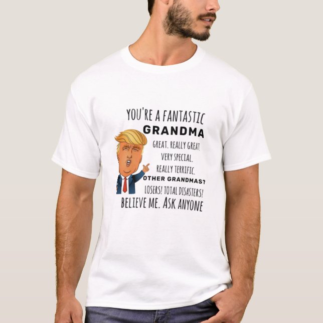 Grandma Best Gift T-Shirt (Front)