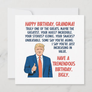 Grandma Birthday Card