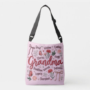 Grandma Botanical Coquette Crossbody Bag