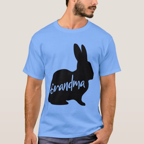 Grandma Bunny Rabbit Granny Nana Grandmother Easte T_Shirt
