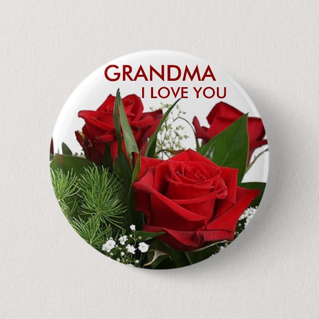 GRANDMA  Button (Front)