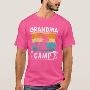 Grandma Camp 2024 Family Vacation Summer Camping C T-Shirt