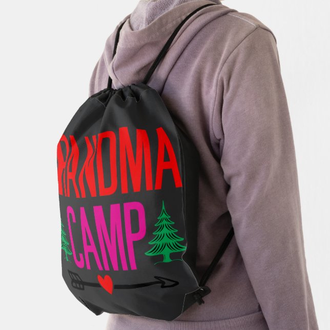 Grandma camp drawstring bag (Insitu)