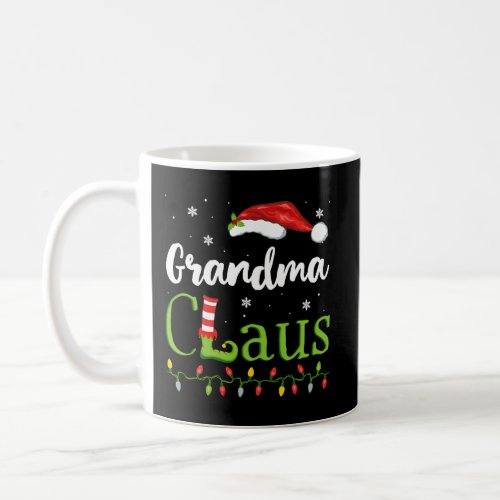 Grandma Claus Santa Pajamas Funny Gift Idea Christ Coffee Mug