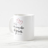 GRANDMA COFFEE WITH JESUS Christian Quiet Time  Coffee Mug (Front Left)