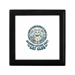 Grandma Cottage Craft Cat Pet Lover Shirt Art - Gr Gift Box