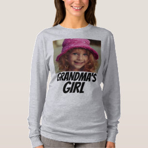 GRANDMA CUSTOM T-SHIRTS - ADD GRANDCHILD'S PHOTO