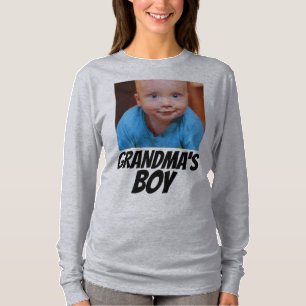 GRANDMA CUSTOM T-SHIRTS - ADD GRANDCHILD'S PHOTO