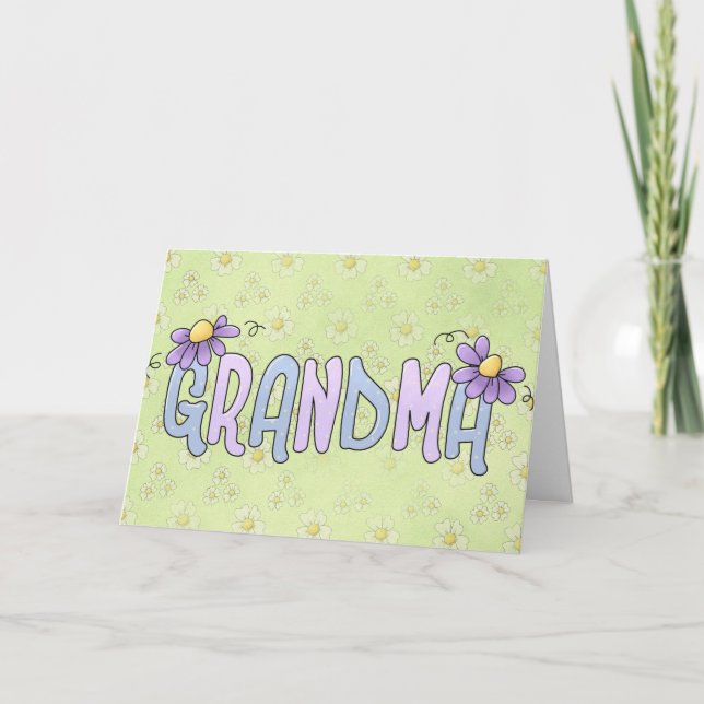 Grandma Day Card (Front)