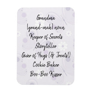 Grandma Definition Magnet