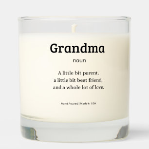 Grandma – Dictionary Style Candle