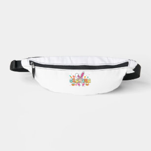 Grandma Easter Grandma Coquette Bunny Ears Eggs Ba Fanny Pack