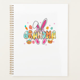 Grandma Easter Grandma Coquette Bunny Ears Eggs Ba Planner