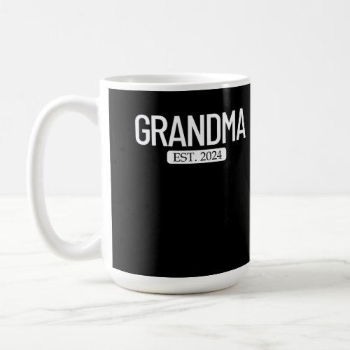 Grandma Est 2024 New Grandparent Womens Grandma Coffee Mug