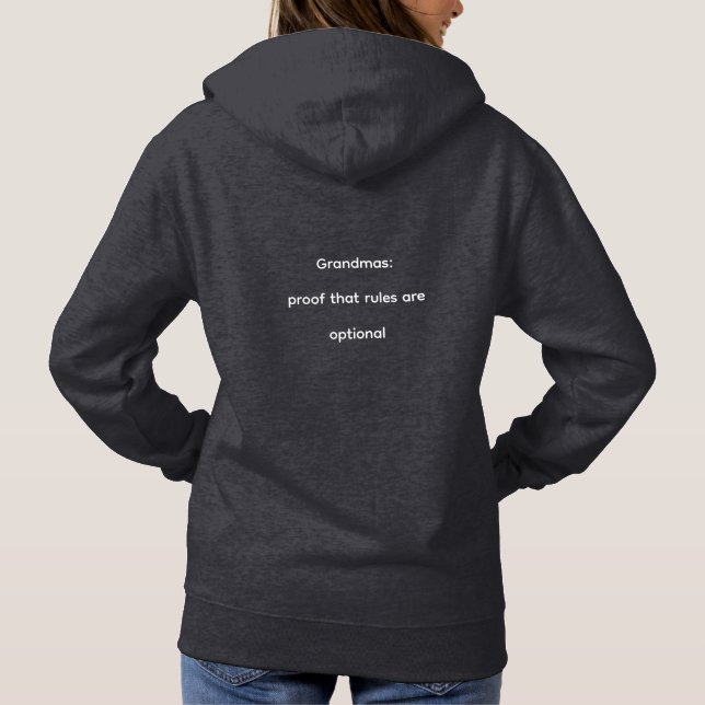 Grandma est.2026 hoodie (Back)