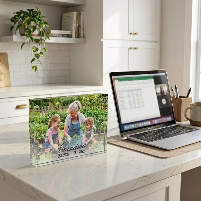 Grandma Est Custom Photo Gift Keepsake (Grandma Est Custom Photo Gift Keepsake)