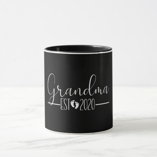 Grandma Established 2020 Mug