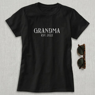Grandma Established Gift T-Shirt