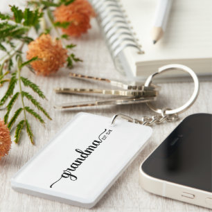 Grandma Established Keychain