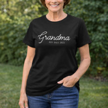 Grandma Established New Grandmother Gift