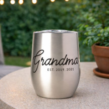 Grandma Established New Grandmother Gift