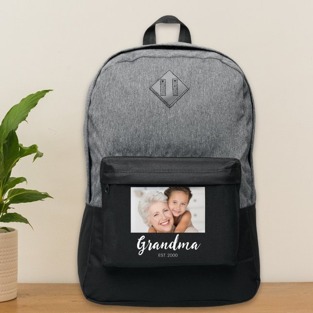 Grandma Established Photo Port Authority® Backpack (Creator Uploaded)