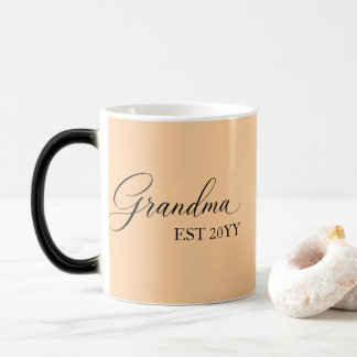 Grandma Established [Year] – Personalized  Color Morph Mug