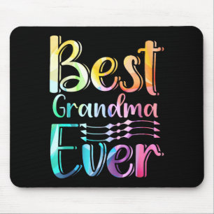 Grandma Ever Gift Graphic Art Text Quote Design Mouse Pad