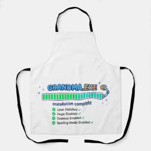 Grandma.exe Funny Grandmother Gift Apron