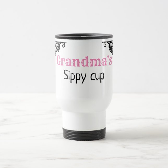 Grandma funny cute sippy cup (Center)