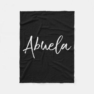 Grandma Gift In Spanish New Grandmother En Epañol Fleece Blanket