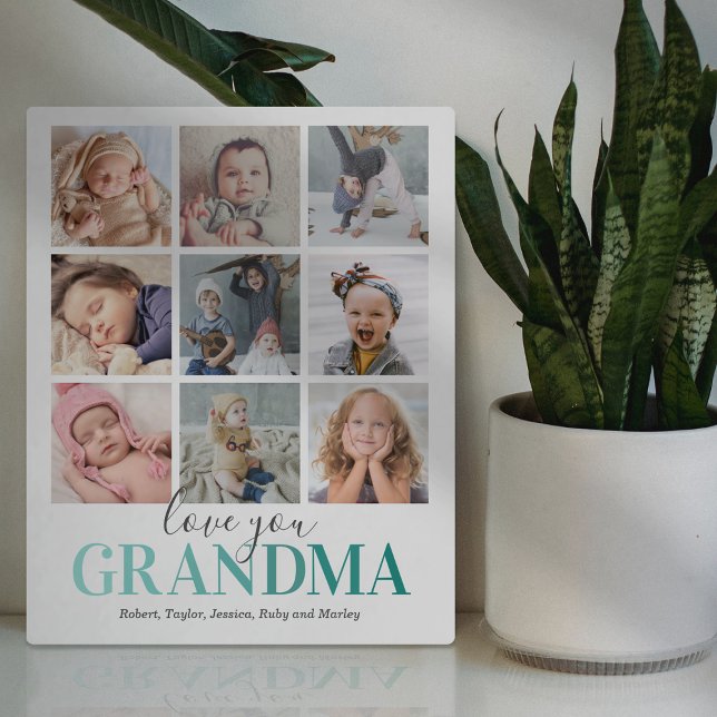 Grandma Gift | Love You Photo Plaque (Creator Uploaded)