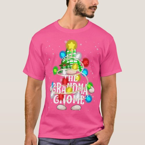 Grandma Gnome Christmas Matching Family Shirt
