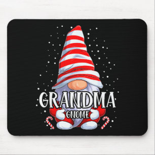 Grandma Gnome Christmas Pajamas Matching Family Gr Mouse Pad