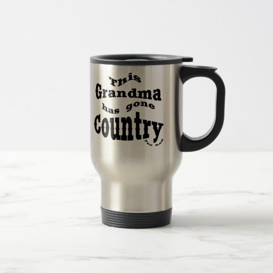 grandma gone country yeehaw travel mug