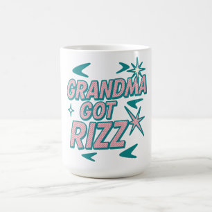 Grandma Got Rizz — Atomic Teal‑Pink Pop Color Morph Mug