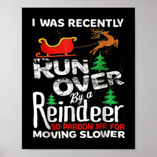 Grandma Got Run Over By A Reindeer Christmas So Pa Poster