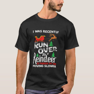 Grandma Got Run Over By A Reindeer Christmas So Pa T-Shirt